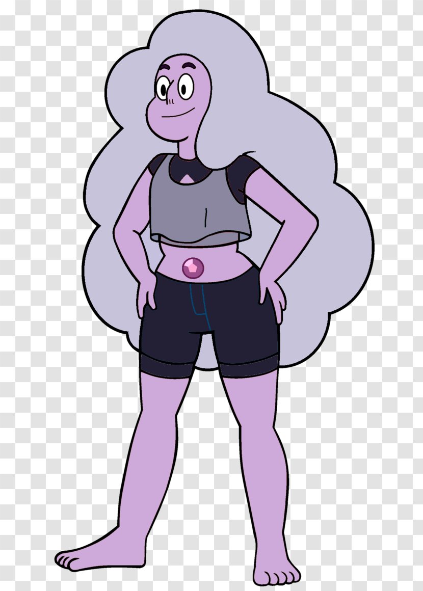 Stevonnie Art Drawing Amethyst - Heart Transparent PNG