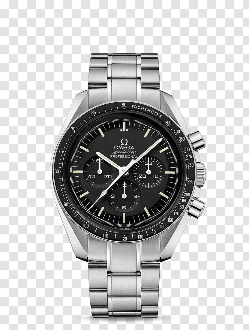 Omega Speedmaster SA Watch Jewellery Chronograph - Sapphire - Fossil Transparent PNG
