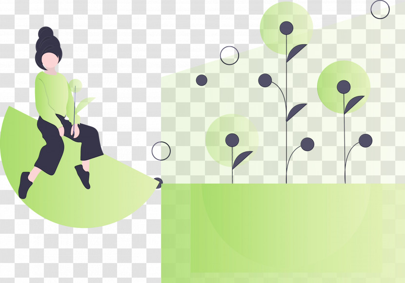 Green Animation Transparent PNG