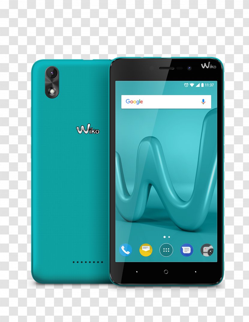Telephone Smartphone Wiko Lenny 4 Plus Black Hardware/Electronic Android Dual Sim - Multimedia Transparent PNG