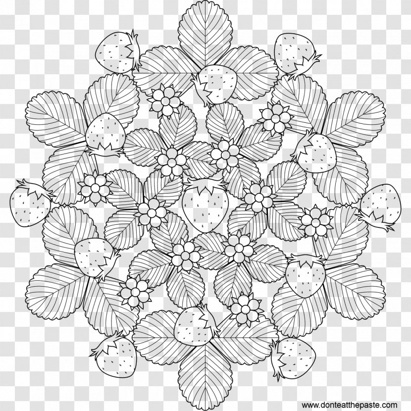 Mandala Coloring Book Drawing Meditation Adult - Visual Arts - Mahamayuri Mantra In A Circle Transparent PNG