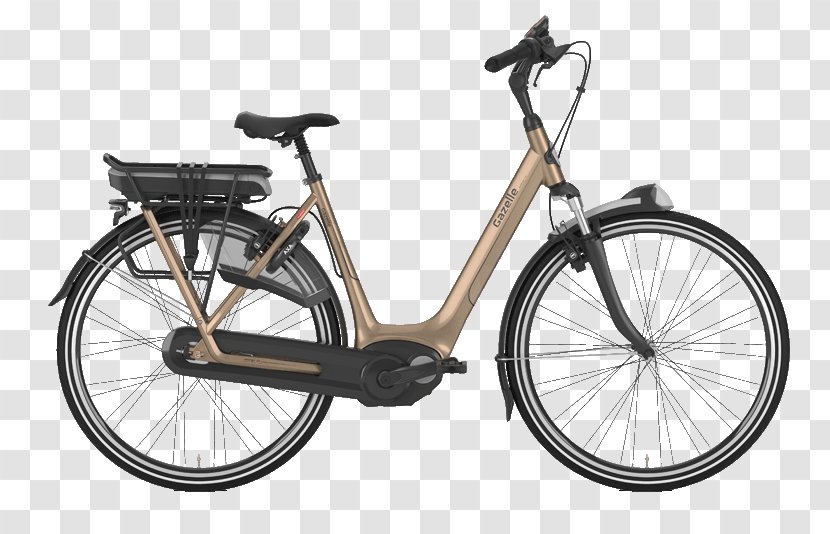 Electric Bicycle Gazelle Cycling City Transparent PNG