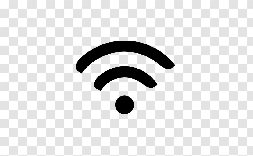 Wi-Fi Wireless Symbol - Black And White - 2017 Calendar Transparent PNG
