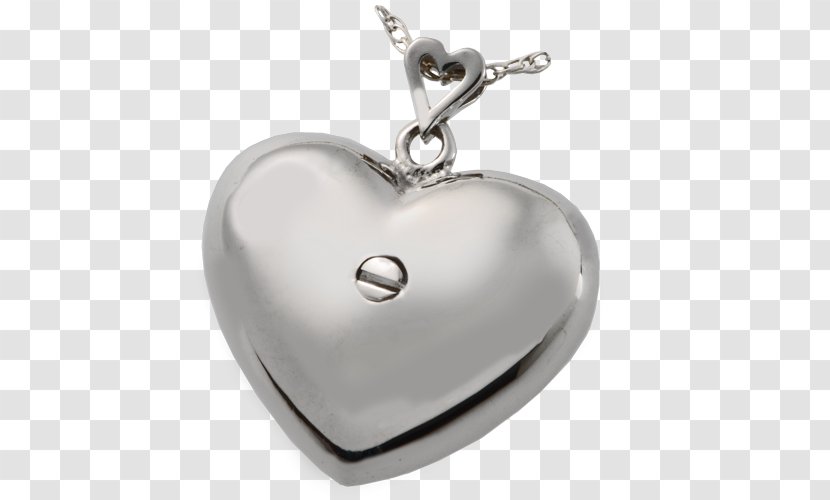 Locket Cremation Charms & Pendants Jewellery Necklace - Heart Transparent PNG