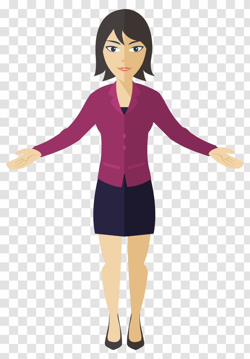 Businessperson Woman Clip Art - Silhouette - Working People Transparent PNG