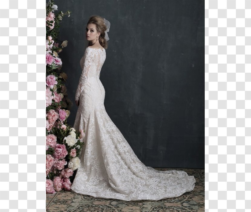 Wedding Dress Lace Sleeve - Party Transparent PNG