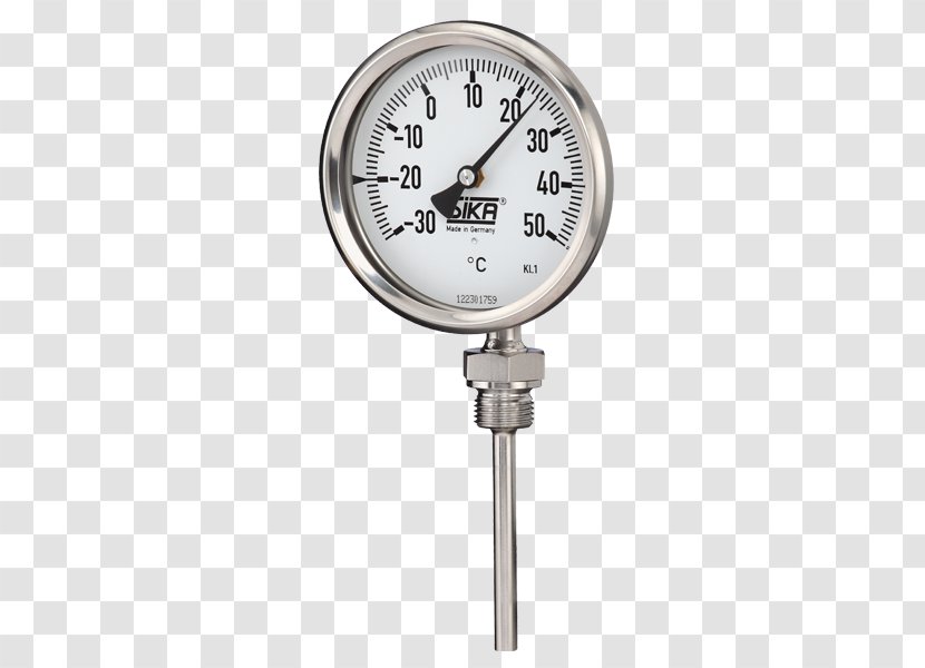 Thermometer Bimetallic Strip Industry Dial - Termometer Transparent PNG