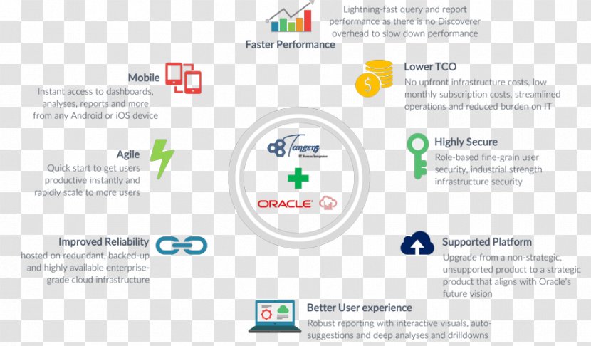 Oracle Business Intelligence Suite Enterprise Edition Corporation Discoverer Organization - Dashboard - Cloud Computing Transparent PNG