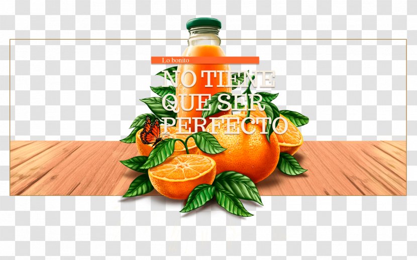 Clementine Orange Juice Mandarin Fruchtsaft Drink - Tangerine Transparent PNG