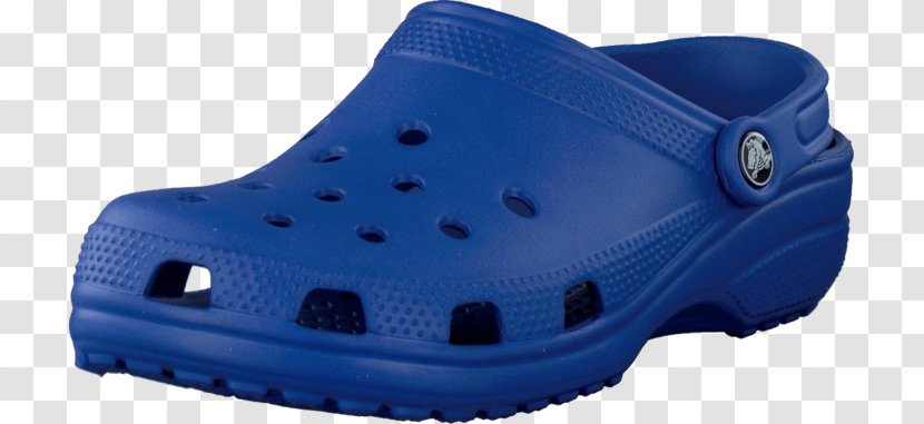 Slipper Crocs Shoe Blue Sandal - Sandals Transparent PNG