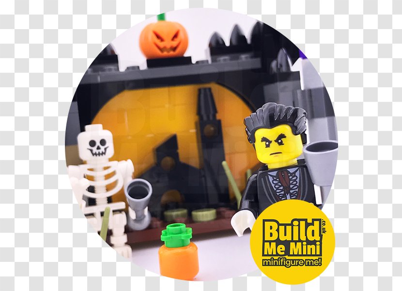 Lego Minifigures Halloween Haunt - Webmaster - Inspired By The Green Skateboards Owl Transparent PNG
