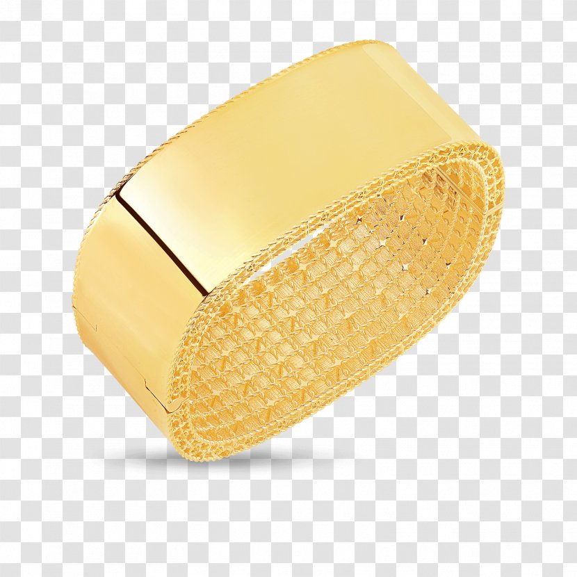 Material Bangle - Yellow - Diamond Gold Transparent PNG