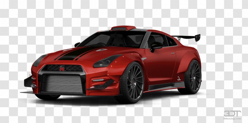 Nissan GT-R Mid-size Car Performance - Mode Of Transport - 2010 Transparent PNG