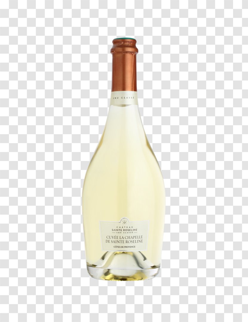Champagne Château Sainte-Roseline White Wine Cuvee Transparent PNG