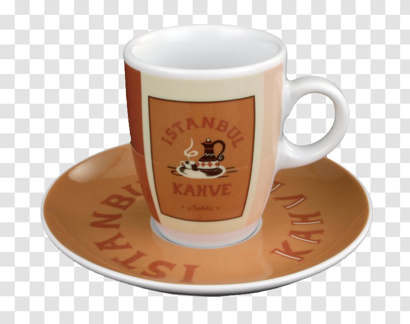 Coffee Cup Istanbul Espresso Mug Saucer - Teacup Transparent PNG