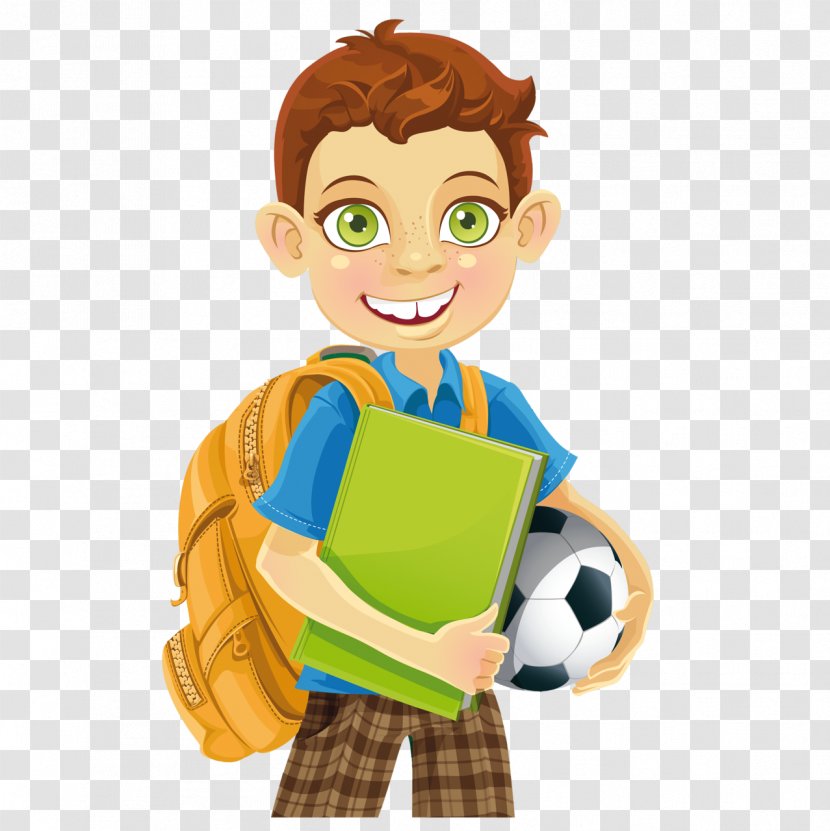 Backpack Child Estudante Can Stock Photo Illustration - Shutterstock - Boy Transparent PNG