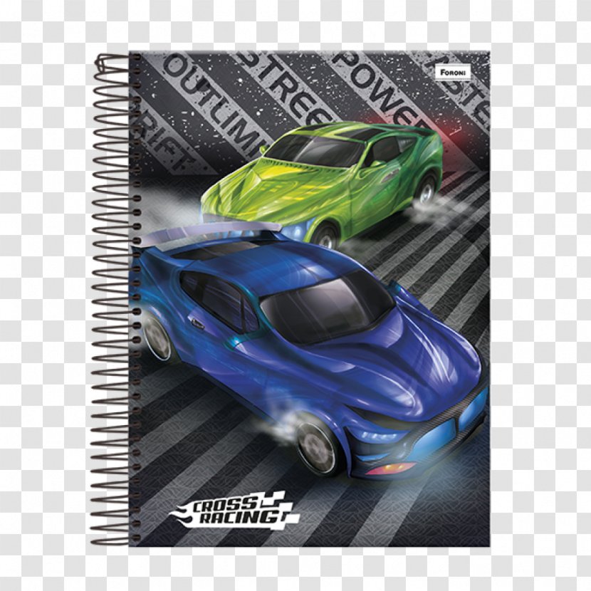 Caderno Brochurao 48f Cd 45.9028-6 Cross Racing Foroni Compact Car Notebook Motor Vehicle - Engine Transparent PNG
