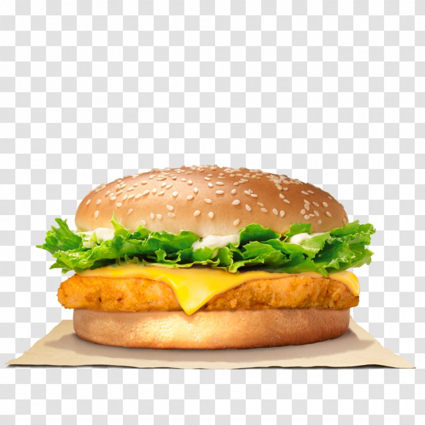 Hamburger Burger King Specialty Sandwiches Cheeseburger Chicken Fingers - Kids Meal - Fish Transparent PNG