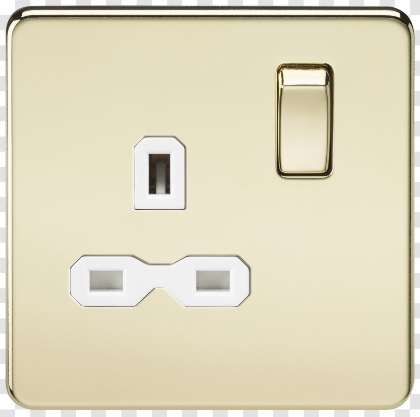 Electrical Switches AC Power Plugs And Sockets Network Socket Brass Dimmer - Home Transparent PNG