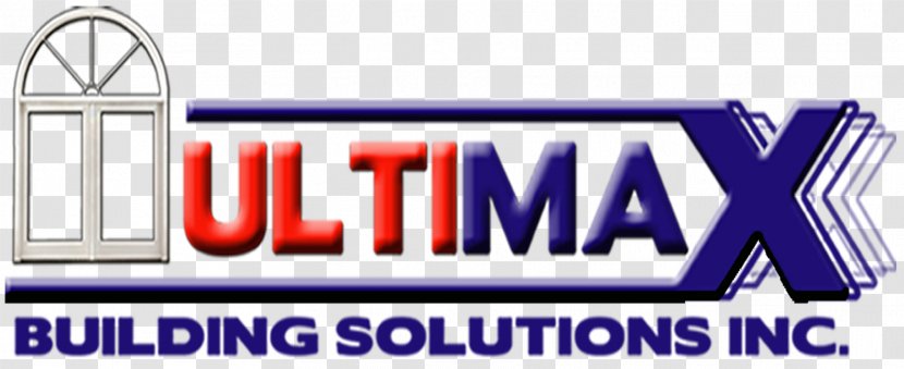 Ultimax Building Solutions, Inc. Window Door Logo Brand - Vehicle Registration Plate Transparent PNG