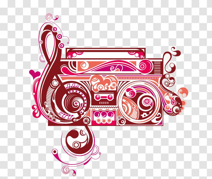 1980s Radio Royalty-free Compact Cassette - Royaltyfree - Abstract Transparent PNG