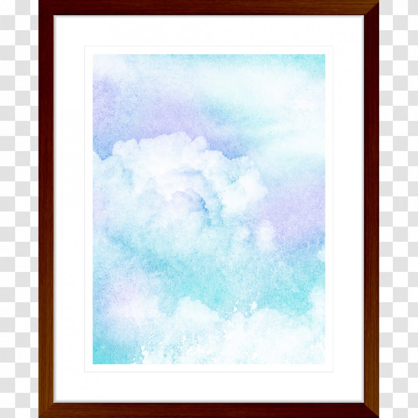 Picture Frames Modern Art Rectangle Architecture - Atmosphere - Clouds Poster Transparent PNG