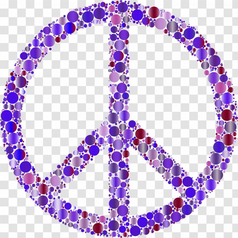 Peace Symbols Hippie Clip Art - Symbol Transparent PNG