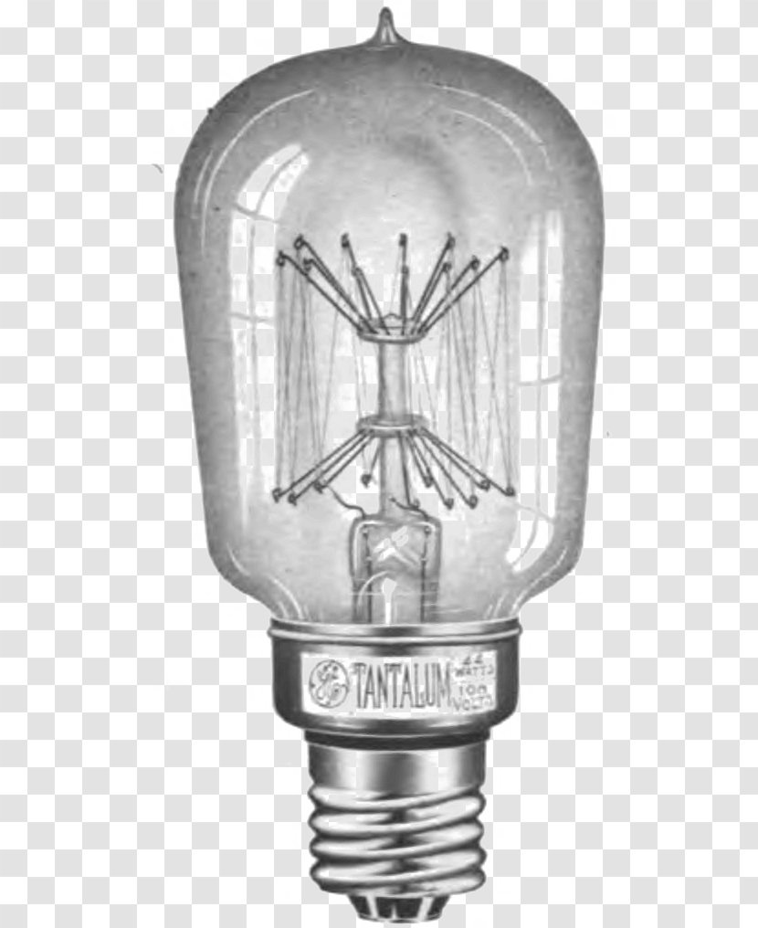 Incandescent Light Bulb Electrical Filament Invention Lamp - Thomas Edison Transparent PNG