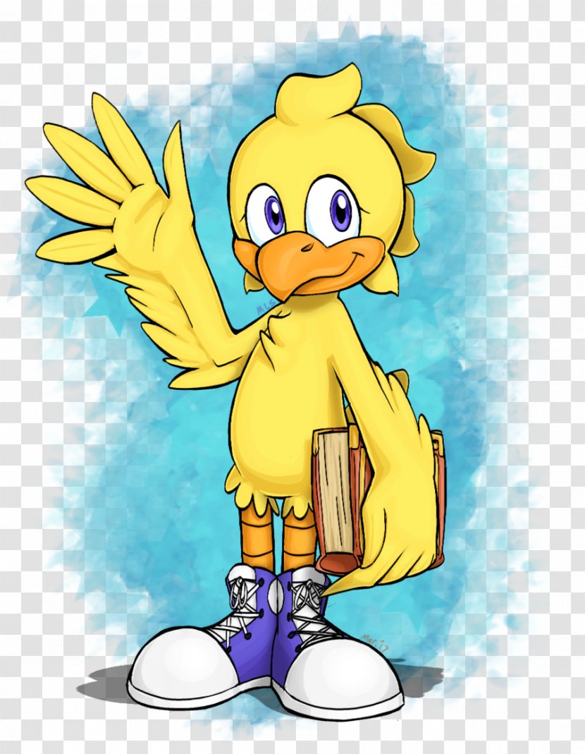 Duck Choco The Chocobo Sonic Forces Flicky - Fan Art Transparent PNG