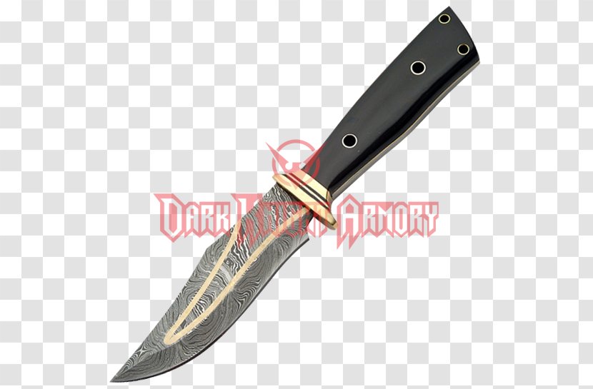 Bowie Knife Throwing Hunting & Survival Knives Sword - Cold Weapon Transparent PNG