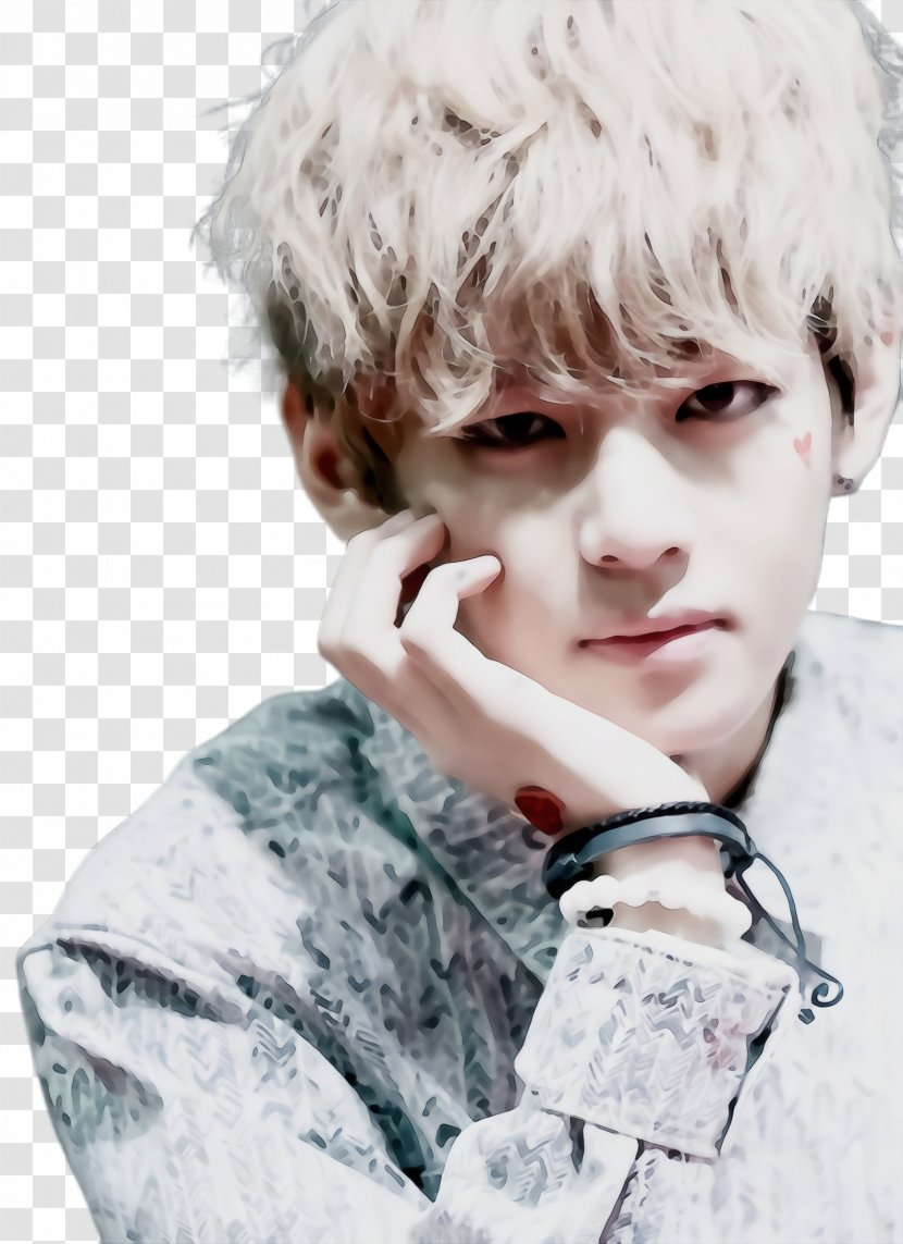 BTS V - Jin - Ear Cool Transparent PNG