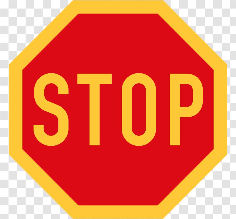 Traffic Sign Stop Nigeria Logo - Transport - Road Transparent PNG