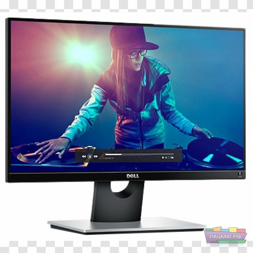Dell Computer Monitors IPS Panel LED-backlit LCD Display Size - Advertising Transparent PNG