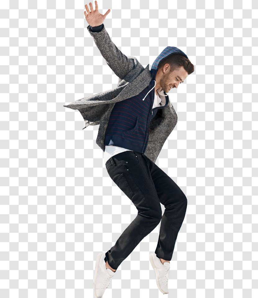 Justin Timberlake GQ Musician Photo Shoot - Jeans - Boy Dancing Transparent PNG