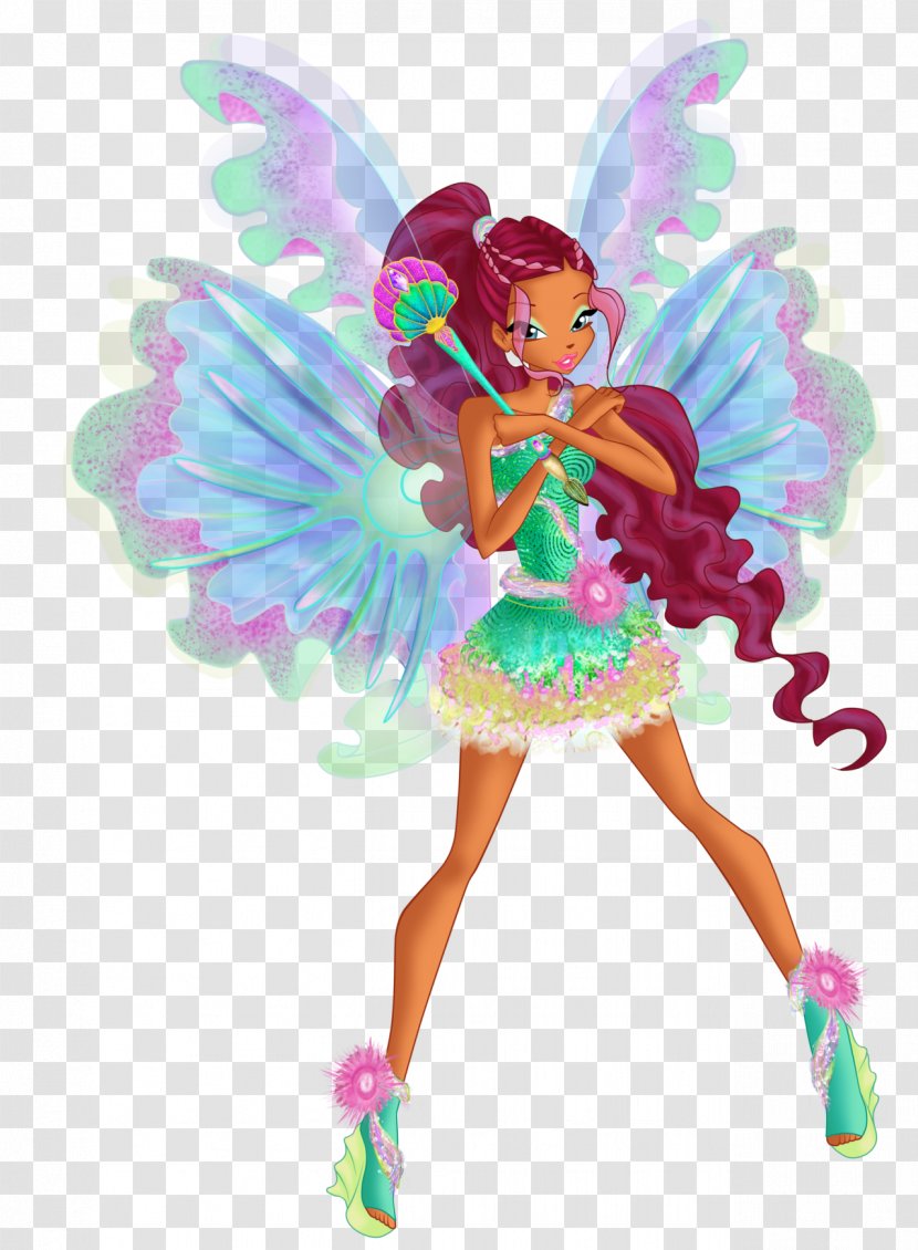 Aisha Musa Tecna Bloom Flora - Doll Transparent PNG