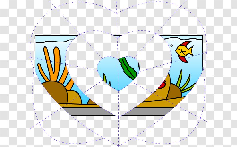 Drawing Image Clip Art Aquarium Goldfish - Tree - Triangle Activity Cube Transparent PNG
