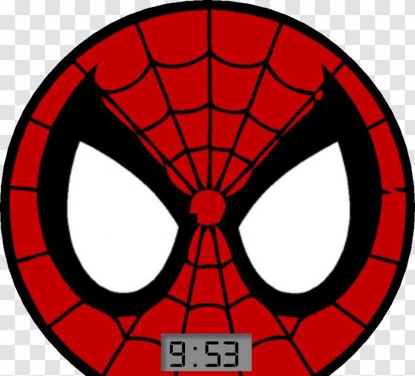 Spider-Man Deadpool Captain America Iron Man Clip Art - Area - Face Transparent PNG