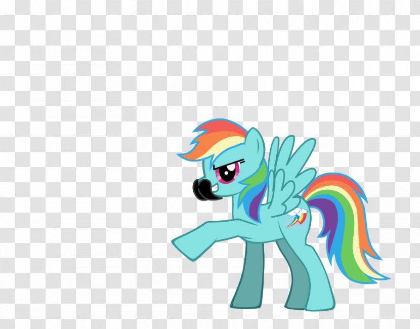 Pony Rainbow Dash Pinkie Pie Rarity Winged Unicorn - Grass Transparent PNG