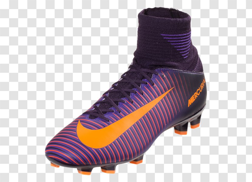 Nike Mercurial Vapor Football Boot Cleat - Purple Transparent PNG