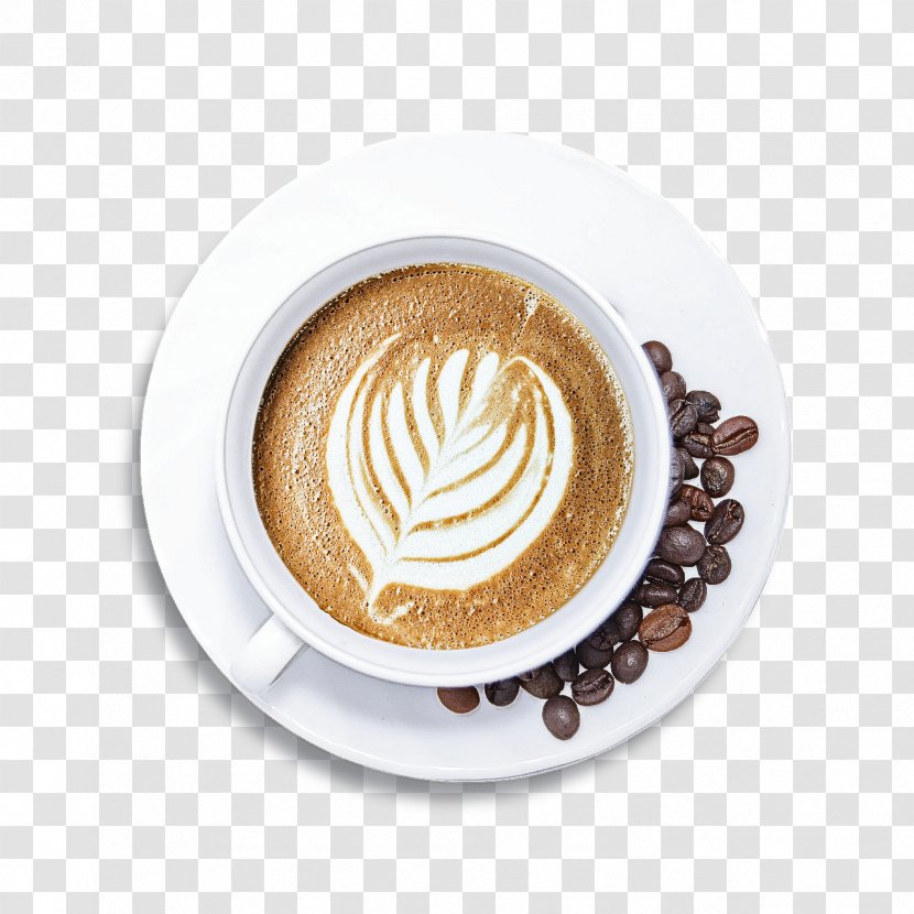 Coffee - Latte - Cortado Flat White Transparent PNG