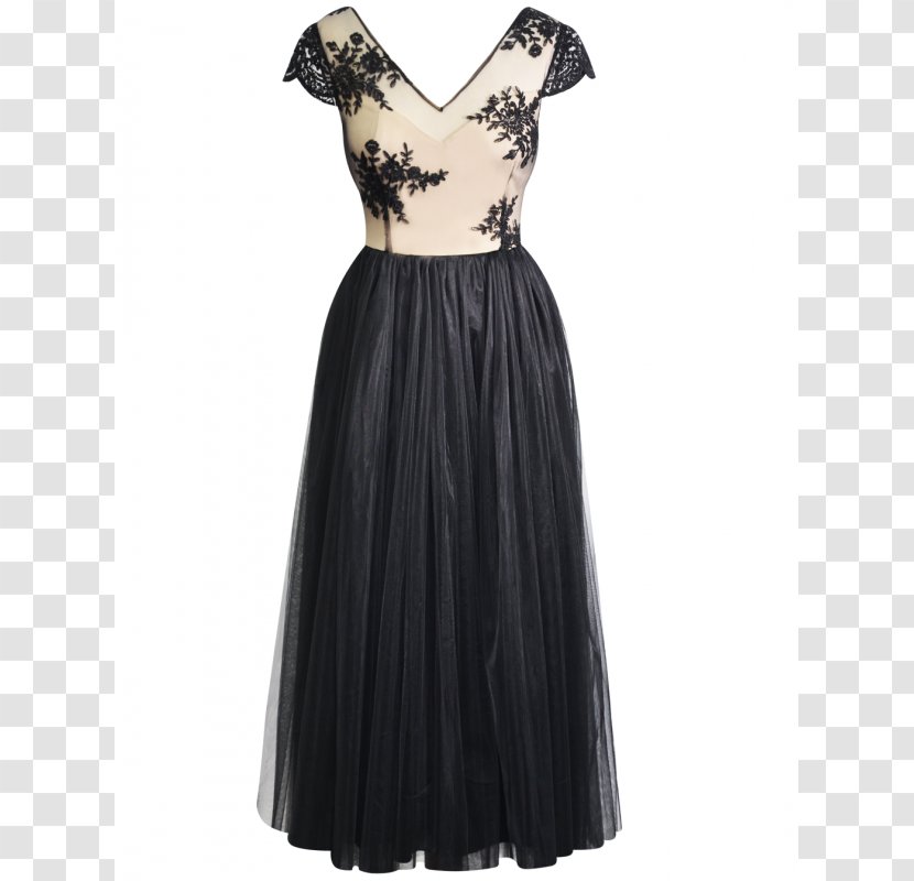 Little Black Dress Shoulder Gown Sleeve Transparent PNG