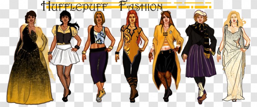 Dress Helga Hufflepuff Fashion Hogwarts Ravenclaw House - Catwalk Transparent PNG