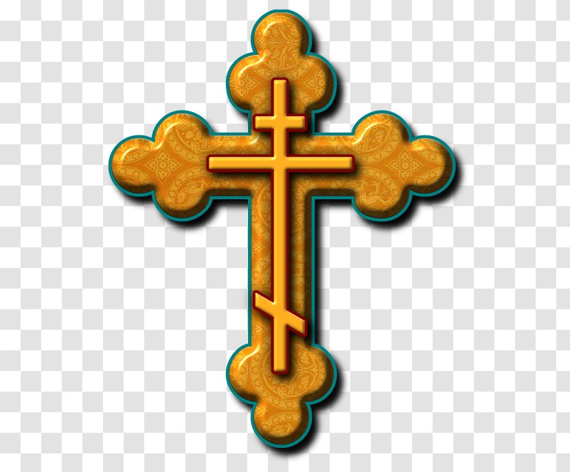 Russian Orthodox Church Cross Eastern Christian Clip Art - Christianity Transparent PNG