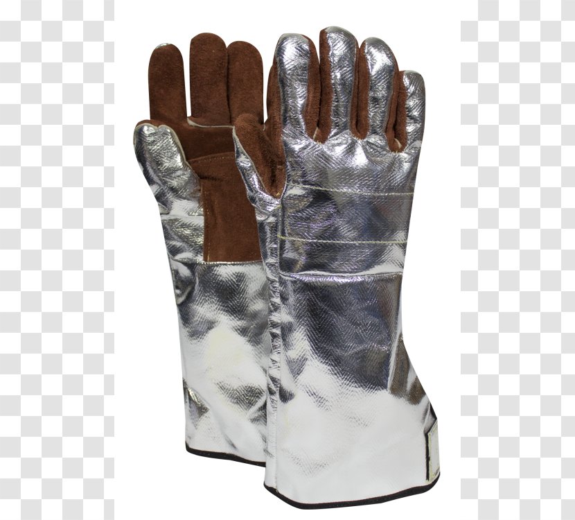 Glove Aluminized Steel Clothing Welding Leather - Heat - Protective Transparent PNG