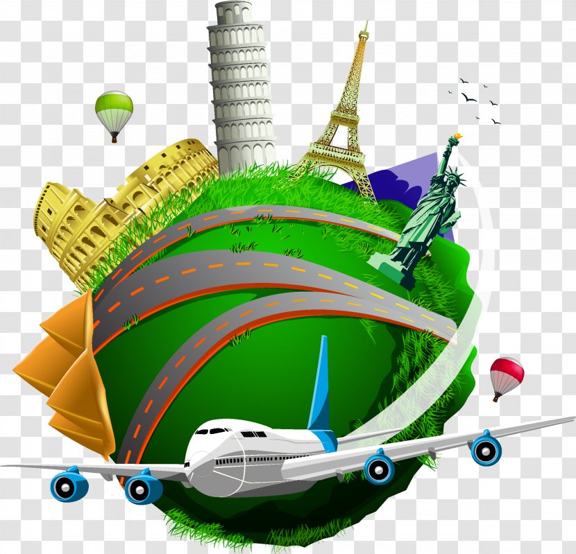 Travel Euclidean Vector Illustration Transparent PNG