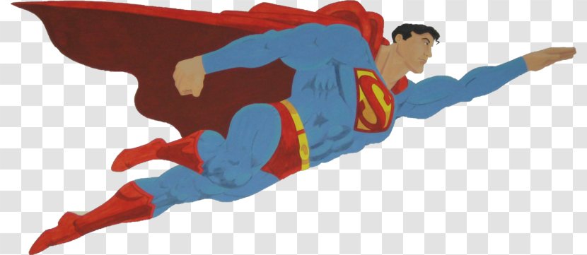 Superman Curse - Flying Transparent PNG