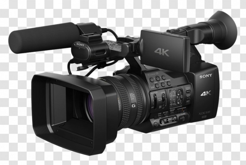 Camcorder XDCAM 4K Resolution Camera Sony Corporation - Hardware Transparent PNG