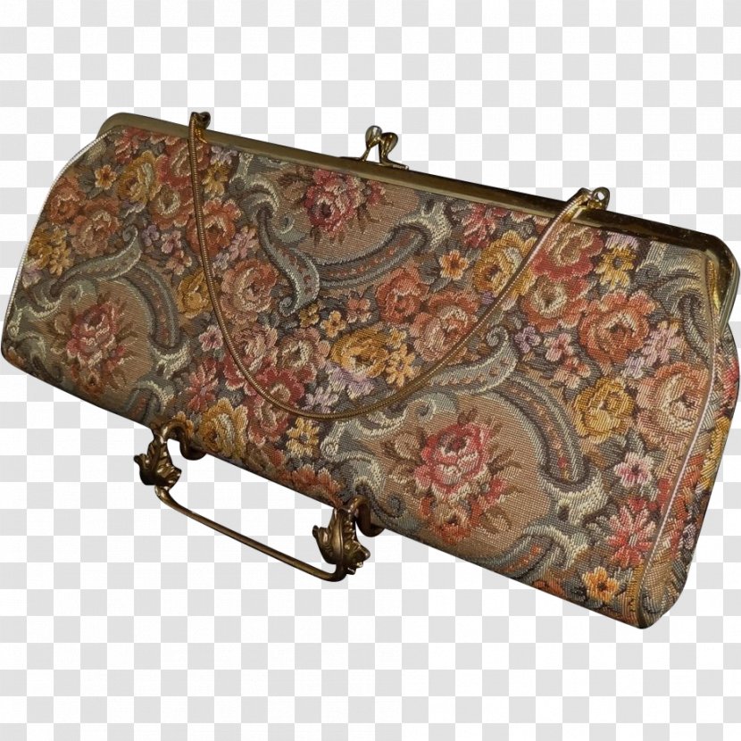 Handbag Tapestry 1950s Brocade - Clutch Transparent PNG