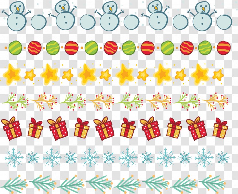 Christmas - Snowman - Creative Painted Winter Holiday Decorations Transparent PNG