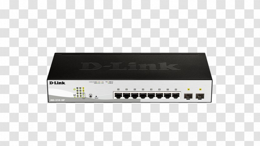 Power Over Ethernet Network Switch Small Form-factor Pluggable Transceiver Gigabit D-Link - Wireless Access Point - Ports Transparent PNG